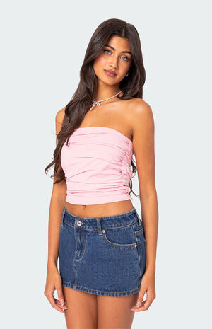 Isabella Ruched Tube Top image number 3