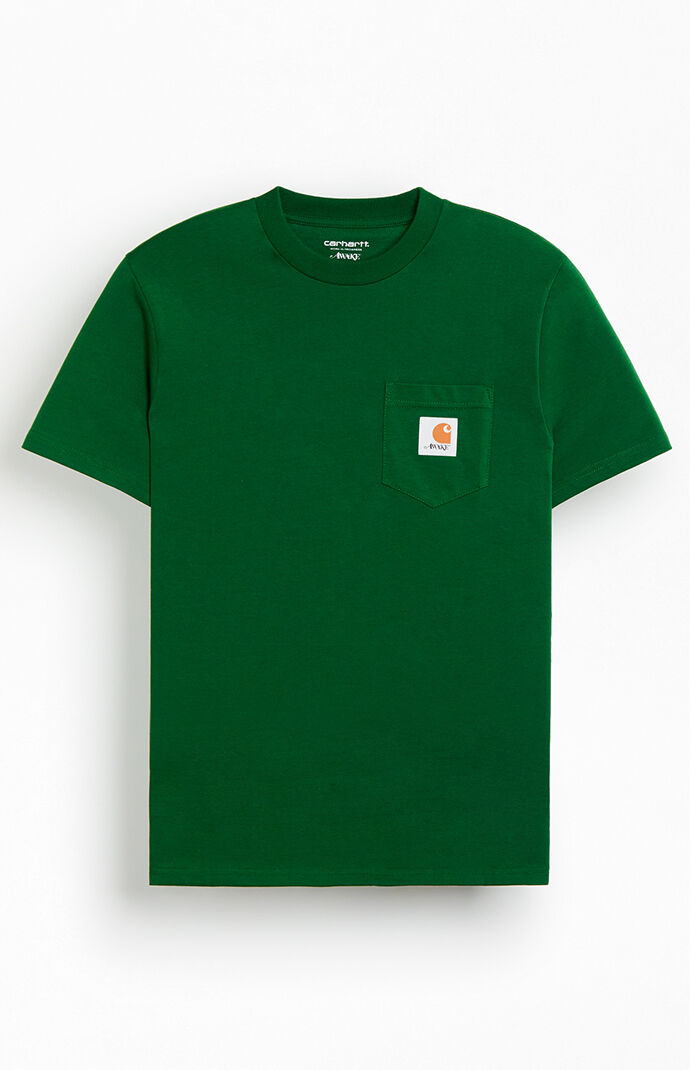 Awake NY x Carhartt Green Pocket T-Shirt | Pacsun