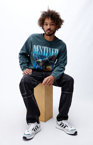 Destined Vintage Crew Neck Sweatshirt image number 4