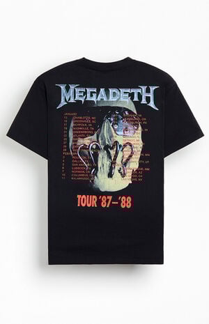 Megadeth Tour '87 T-Shirt image number 2