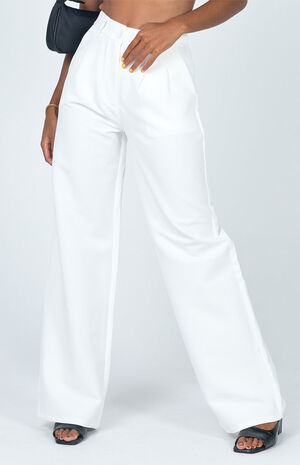White Archer Trousers image number 2
