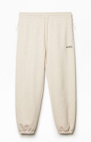 Oatmeal Fleece Jogger Sweatpants