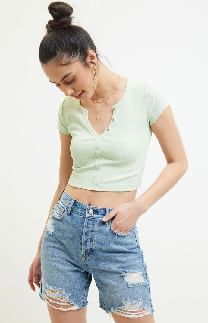 So Peachy Snap T-Shirt
