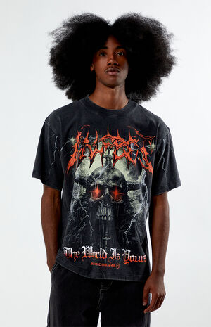 The World Is Yours Oversized T-Shirt image number 1