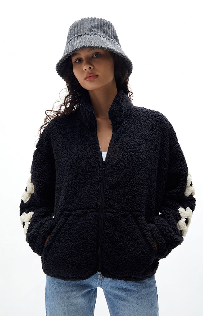 Pacsun teddy coat discount