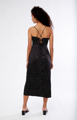 Tie Back Bustier Midi Dress image number 4