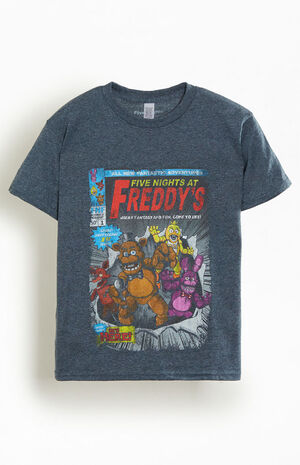 Kids Five Nights At Freddy's Comic T-Shirt image number 1