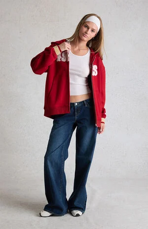 x NFL SF 49ers Zip Up Hoodie image number 5