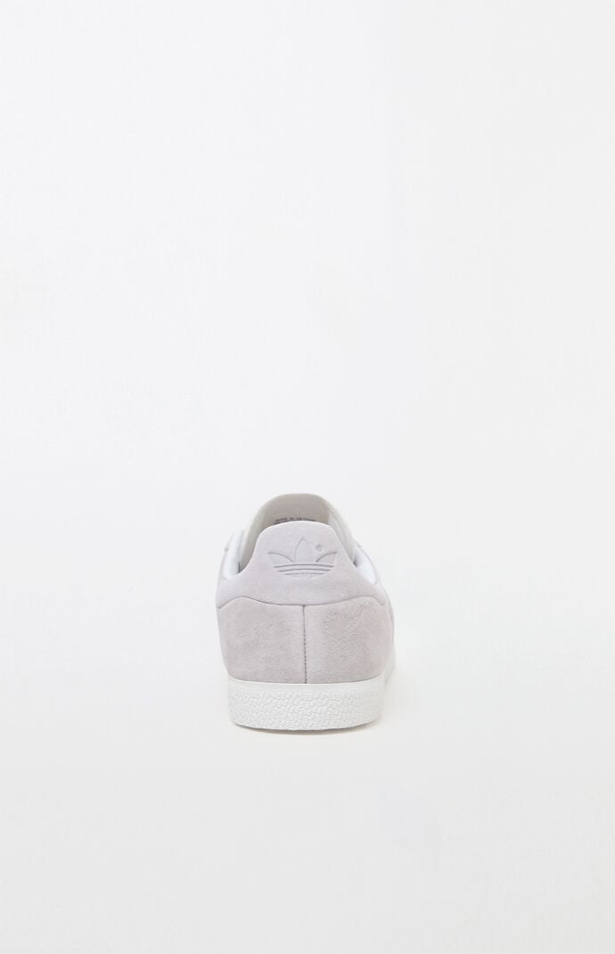adidas Women s Gray Gazelle Stitch And Turn Sneakers PacSun