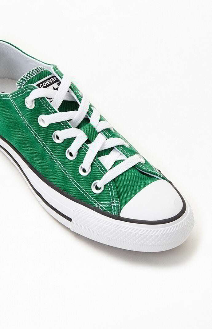 Green kids converse hot sale