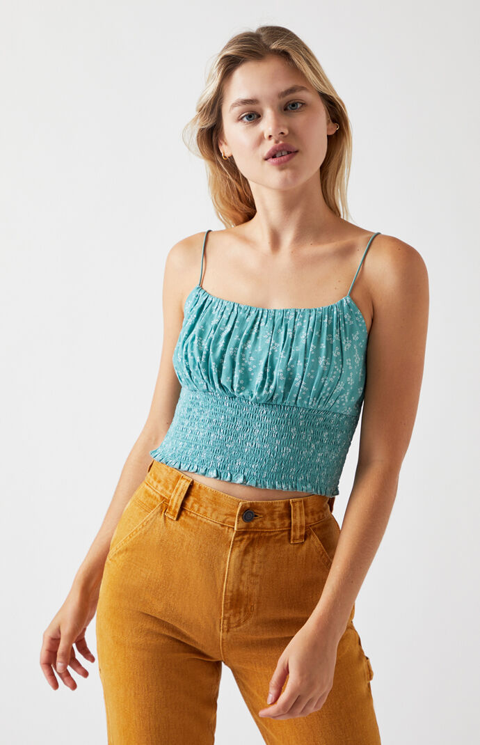 Smocked Bodice Cami Top