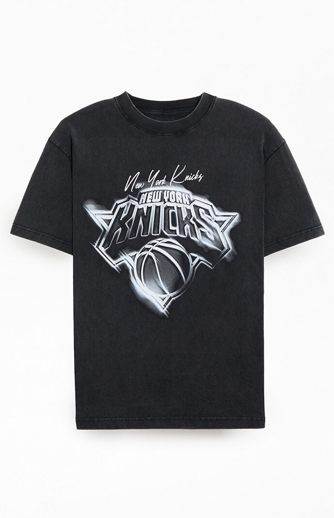 Men's Mitchell & Ness x NBA x AMP Black T-Shirt