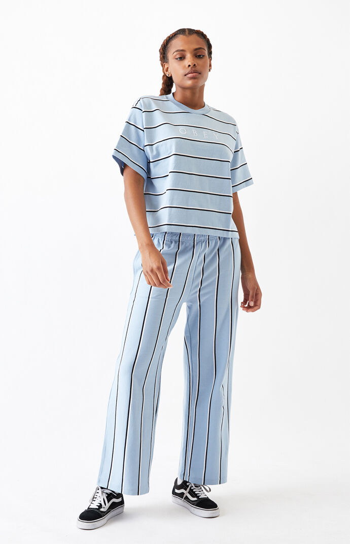Striped Ronny Mock T-Shirt