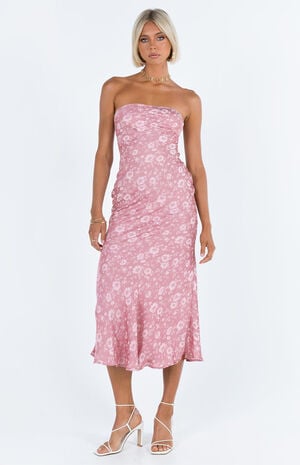 Salvin Strapless Maxi Dress image number 1