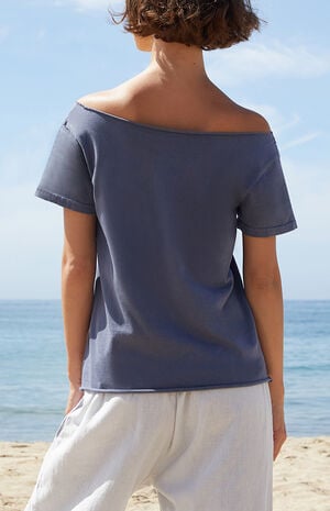 Robyn Star Short Sleeve Off-The-Shoulder Top image number 4