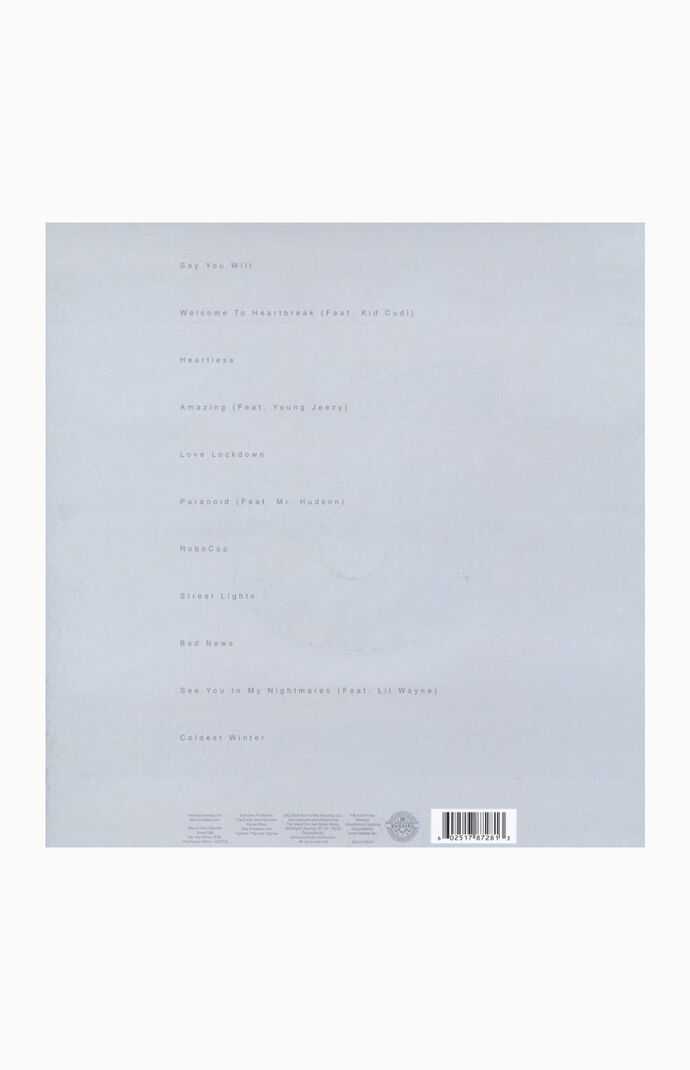 Kanye West – 808s & Heartbreak Vinyl Record