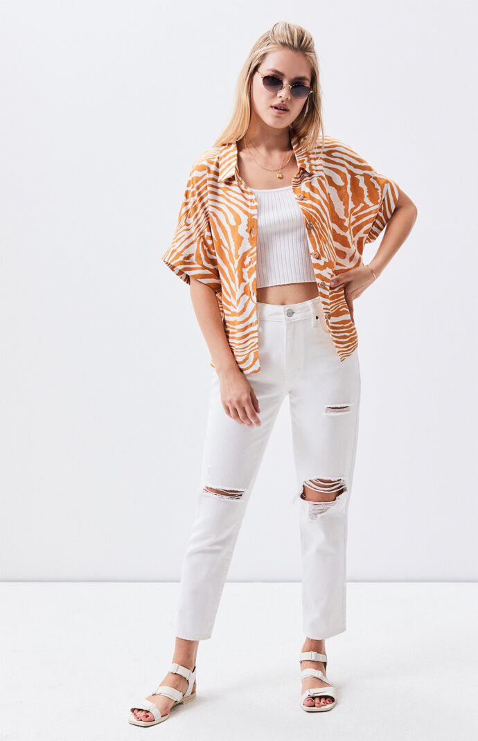 Pretty Wild Cropped Shirt