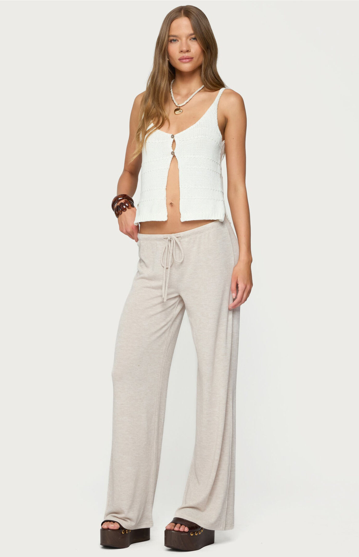 Edikted Camdyn Loose Fit Pants