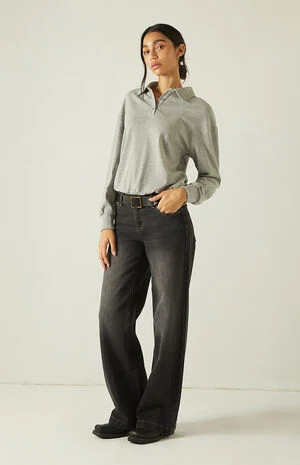 Wendy Long Sleeve Polo Top image number 1