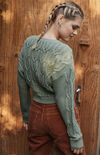 Cable Stitch Dolman Sweater Cable Stitch Dolman Sweater image number null