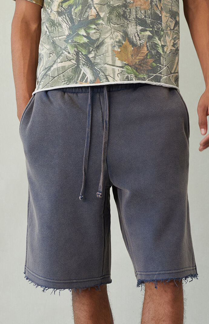 Pacsun Grey Fleece Baggy Sweat Shorts | Pacsun