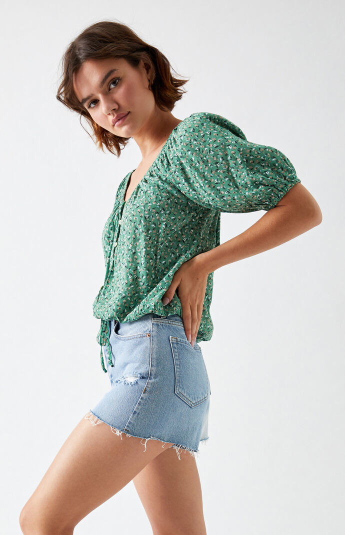 Printed Lizzie Top