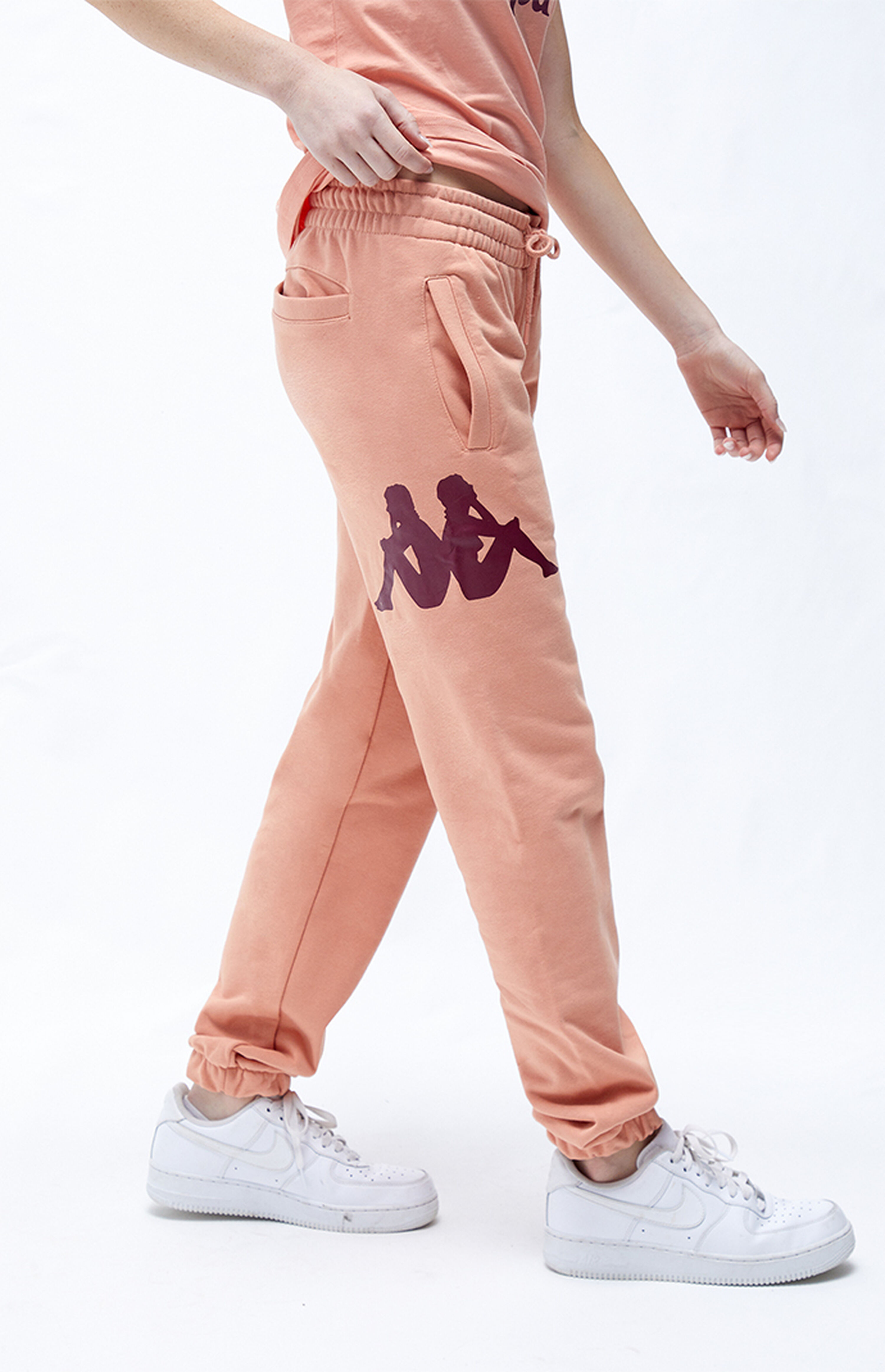 mauve sweatpants