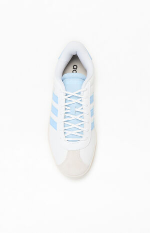 Women's White & Blue VL Court Bold Sneakers image number 5