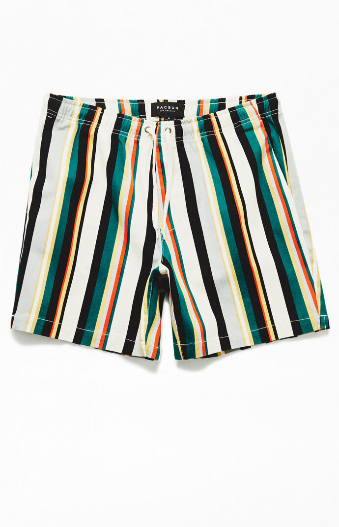 pacsun striped shorts