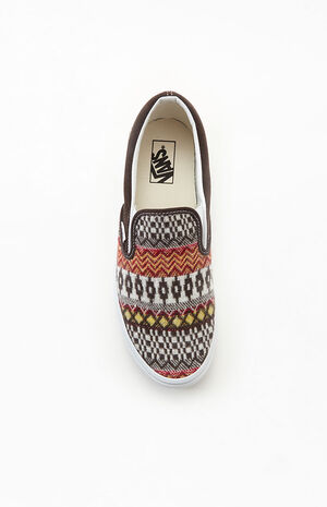 Fair Isle Classic Slip On Shoes image number 5