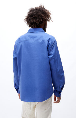 Carpenter Button Down Long Sleeve Shirt image number 4