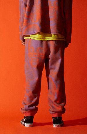 x Russell Athletic Rust Graphic Sweatpants image number 3