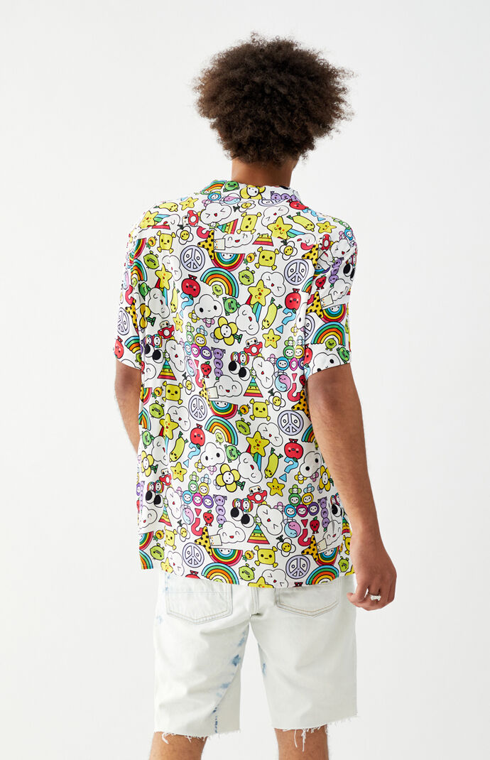 x FriendsWithYou Multi Logo Camp Shirt