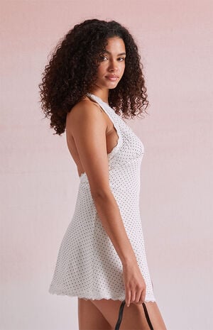 Lucy Lace Trim Mini Dress image number 2