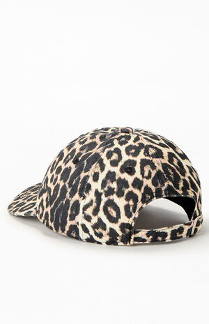 Washed Leopard Dad Hat image number 3