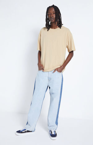 Two-Tone Skate Baggy Jeans image number 1