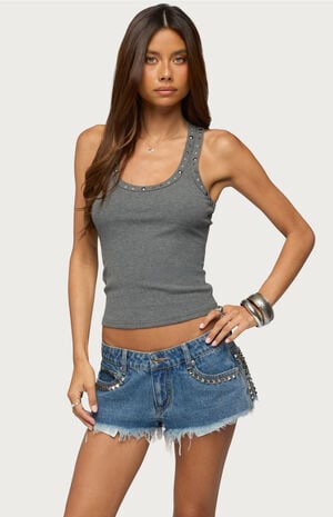 Charis Studded Tank Top image number 1