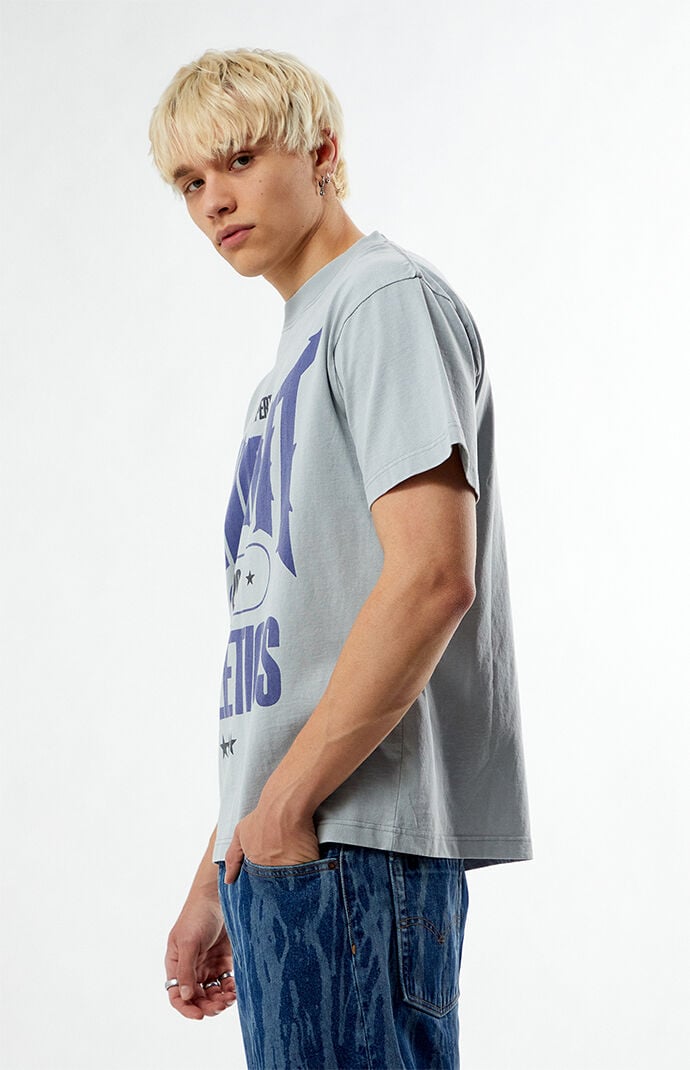 Nightlab Heather Grey Gym T-Shirt | PacSun