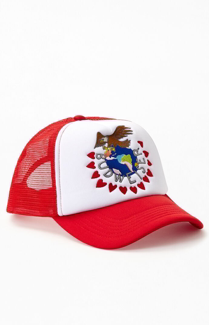 budweiser trucker hat