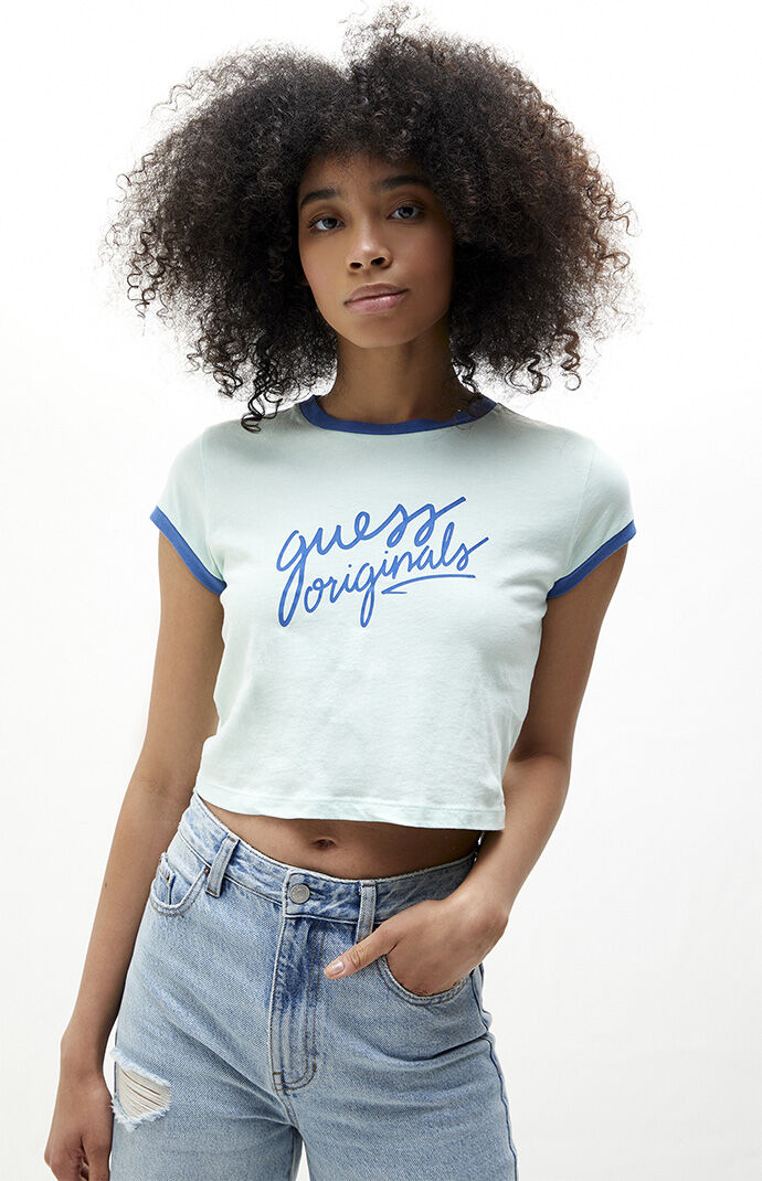 Guess t shirt topshop clearance