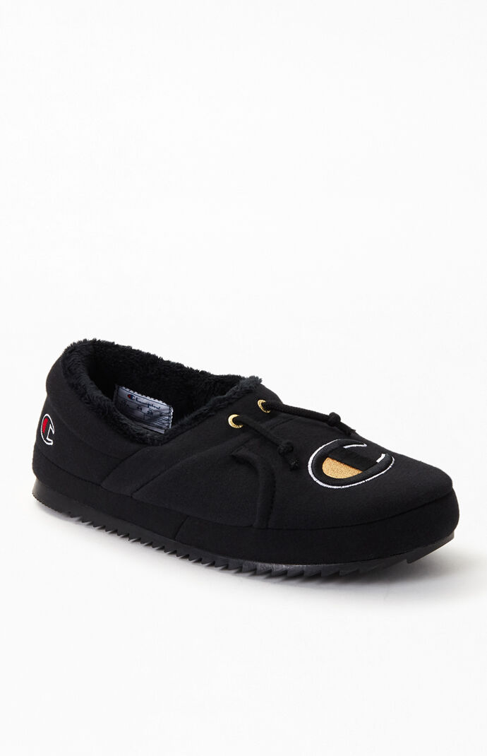 black champion slippers