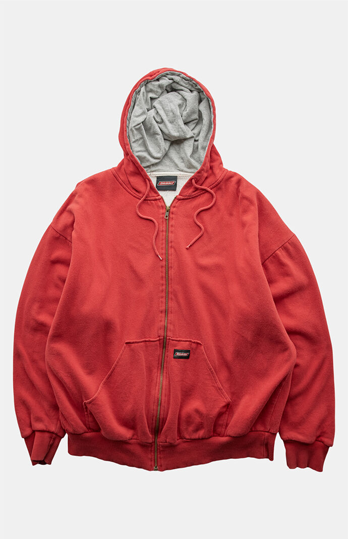PS VINTAGE 2000s Dickies Thermal Lined Zip Hoodie