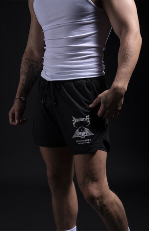 x Civil Active Black Core Compression Shorts image number 4