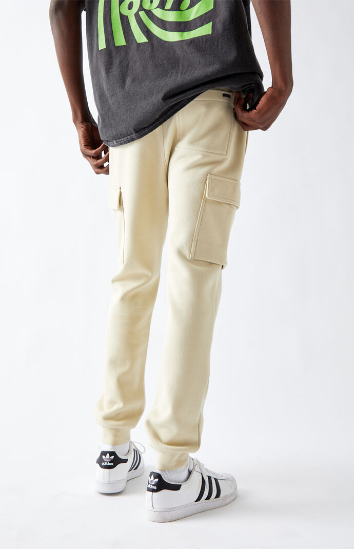 Mens cargo hotsell fleece sweatpants