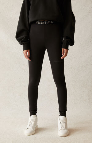 Black Athletic Leggings image number 2