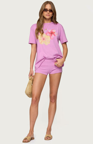 Fleur Fold Over Shorts image number 5