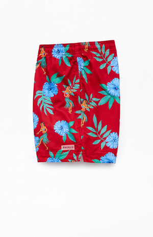 Aloha AOP 4.5" Swim Trunks image number 3