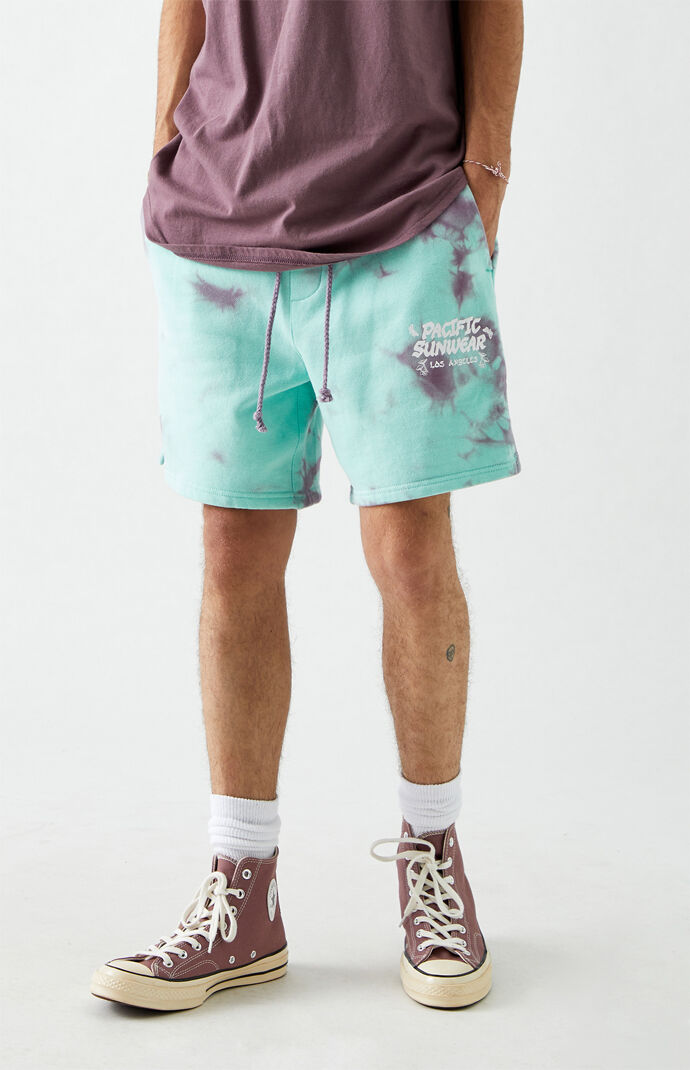 Psychedelic Sweat Shorts