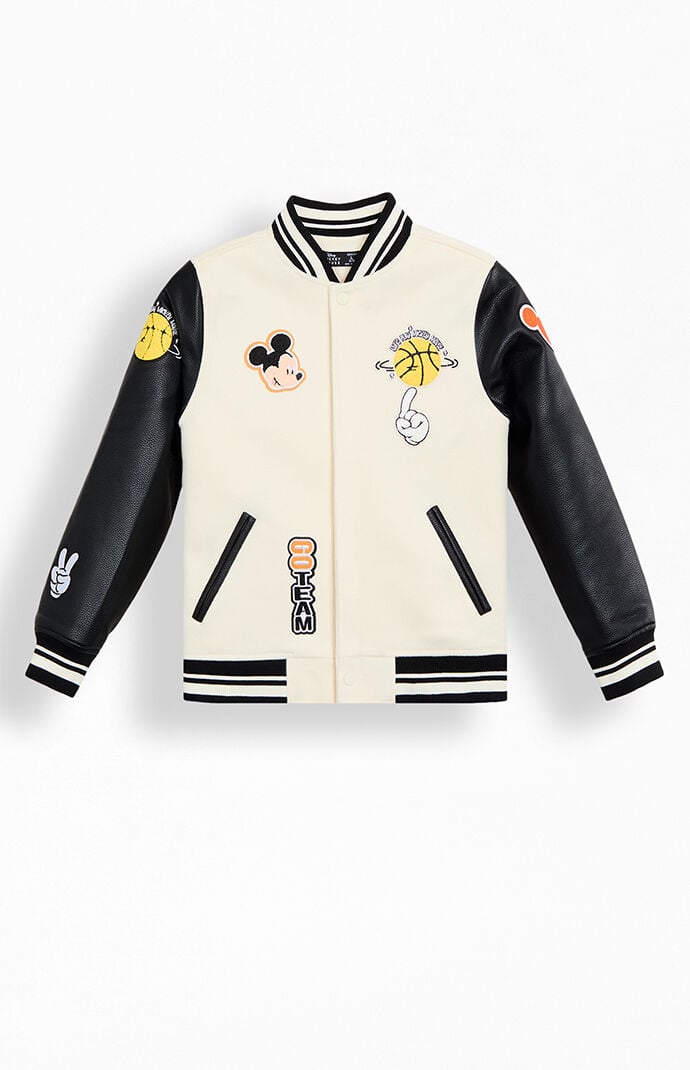 Freeze Max Kids Mickey Let's Play Varsity Jacket | PacSun