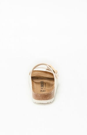 Women's Arizona Slide Sandal Cream image number 3